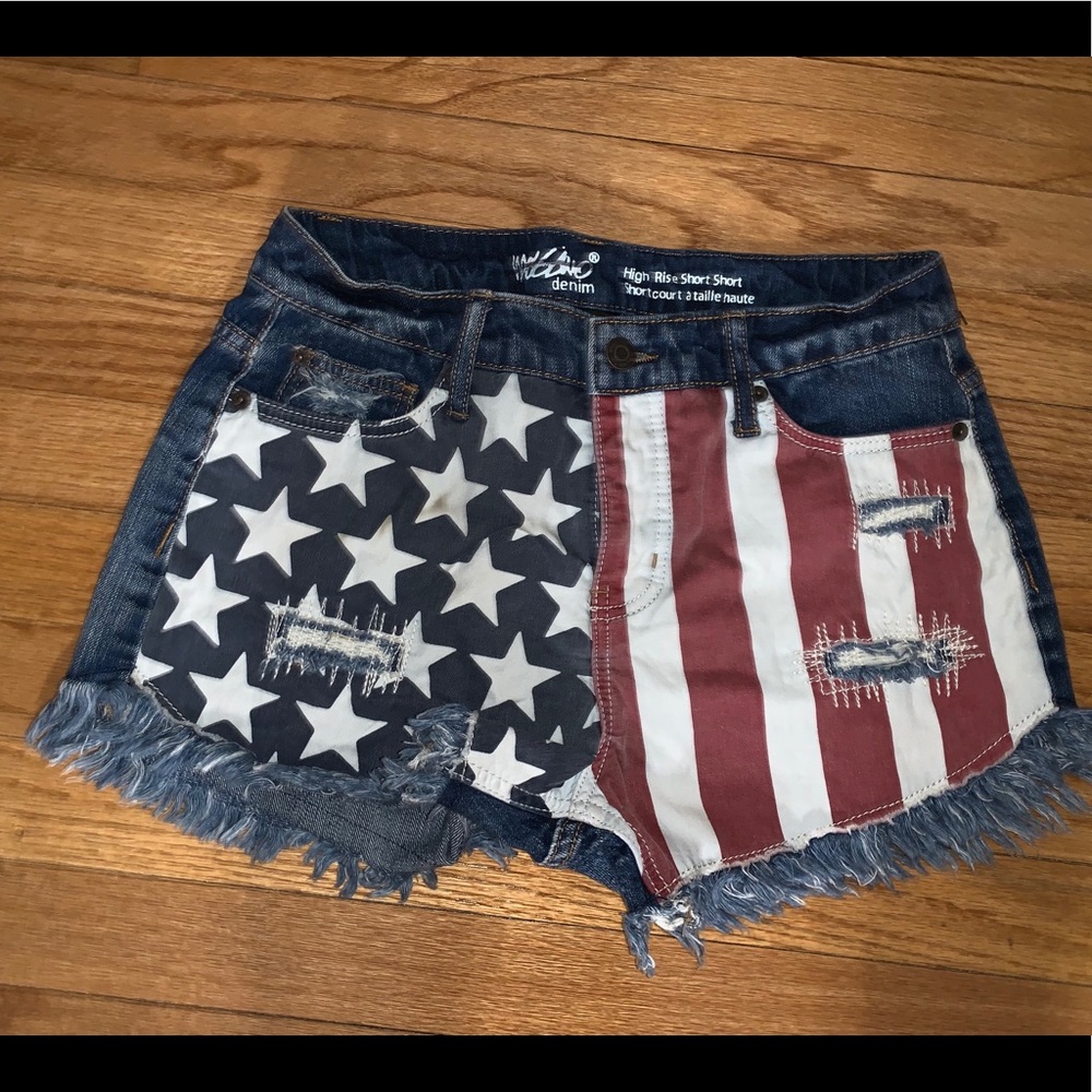 USA short shorts